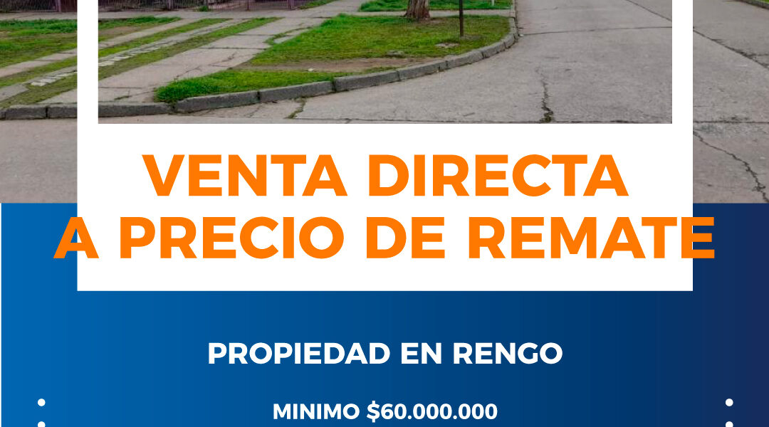 Propiedad en Rengo – Venta directa