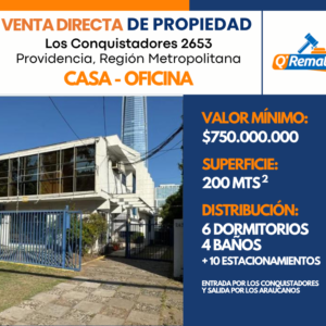 Propiedad Oficina Providencia