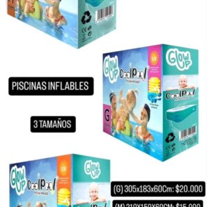 Piscina Inflable Glowup