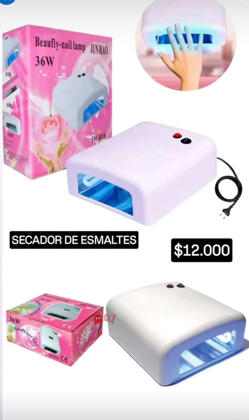 Beaufly Nail Lamp junhao