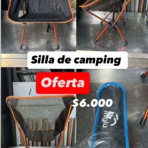 Silla Camping Plegable Scoop