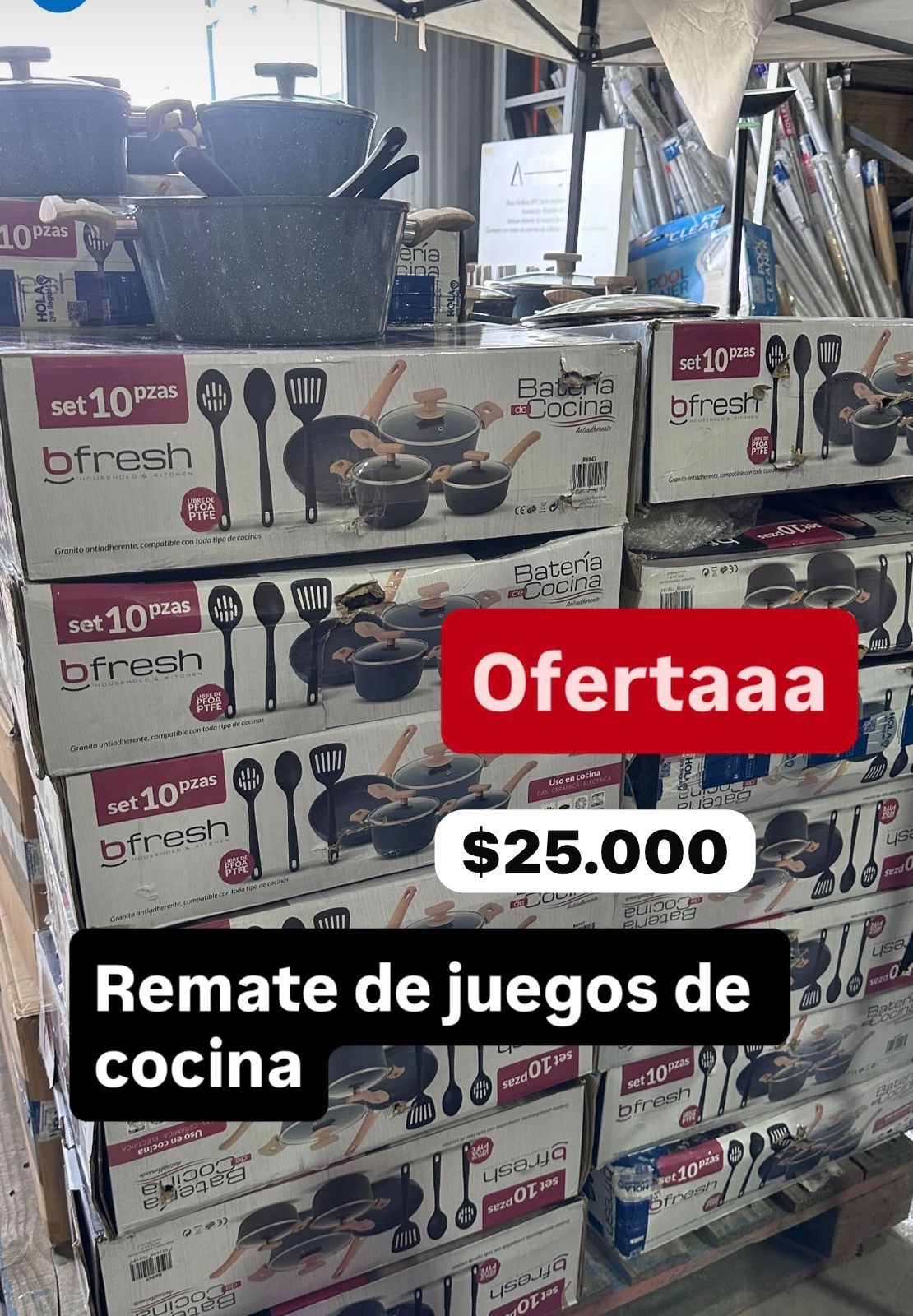 Bateria Cocina bfresh